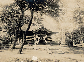 昭和10年頃の新崎諏訪神社