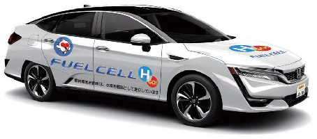 新潟県導入車両　本田技研工業クラリティフューエルセルの画像