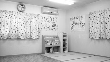 写真　中央区上大川前通の竹山病院に併設されている病児保育室「キッズルームたけの子」