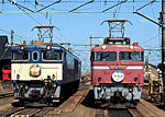 EF64(左)とEF81(右)