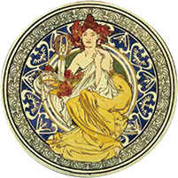 【イラスト】《パリのシンボル》1900年 OGATAコレクション