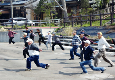 【写真】ラジオ体操