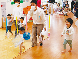 ミニミニ運動会などイベント盛りだくさん！