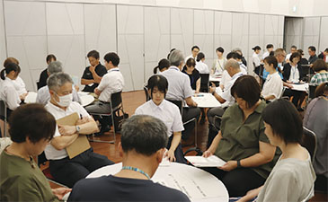 グループワークの様子を撮った写真