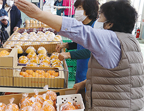 秋葉区産業祭の様子を撮った写真