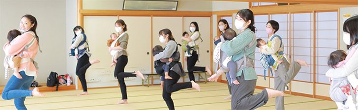 抱っこdeダンスの様子を撮った写真