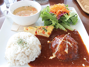 もち麦ランチを撮った写真