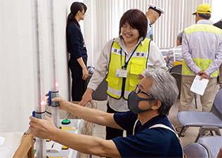 はにわのクリスマス飾りの写真