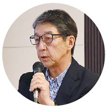 割町町内会 会長 阪井敏男さんの写真