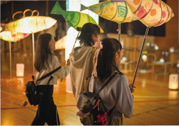 おかえり＊灯りぷろじぇくとの様子