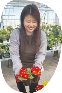 道の駅花夢里にいつ高橋さんの写真