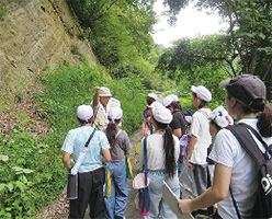 アキハ石油文化学習の様子