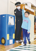 交通安全教室の様子2