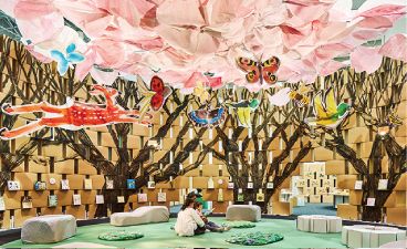 「さくらのふね」展示の様子