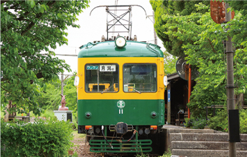 かぼちゃ電車の写真