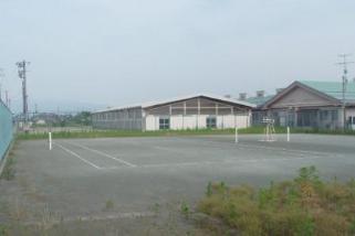 新津七日町運動広場外観