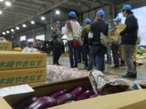 10月16日青果棟の様子1