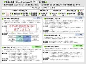 事業チラシ2枚中の1枚目