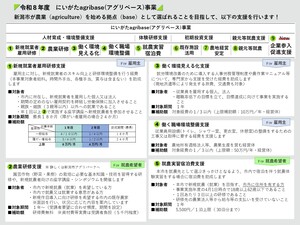事業チラシ2枚中の1枚目