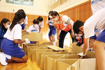 避難所運営で必要なスキルを学ぶ