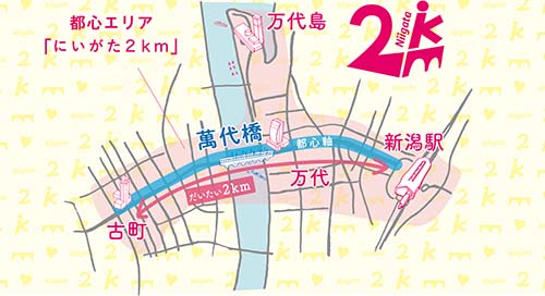 「にいがた2km(二キロ)」エリア