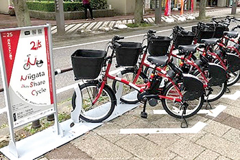 にいがた2kmシェアサイクル