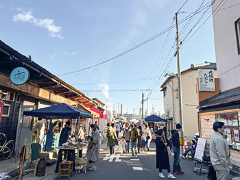 買い物も楽しもう! 