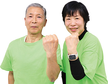 写真左から熊谷哲秀さん、佐藤厚子さん
