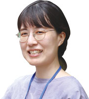 学芸員近影