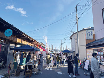沼垂町並み散策と沼垂テラスでお買い物　イメージ