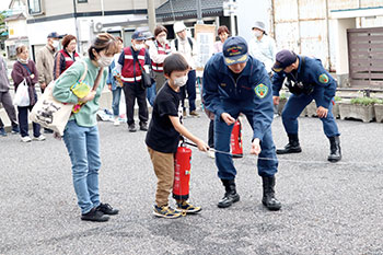 自主防災会　風景