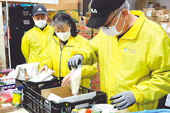 フードバンクにいがた　風景