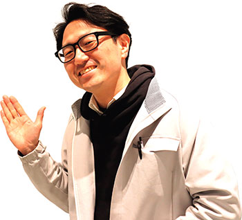 近藤康宏さん　近影