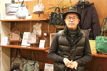 シューズ・バッグ専門店FREE　FORM　能勢山　陽生さん