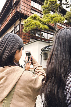 フィールドワークの様子