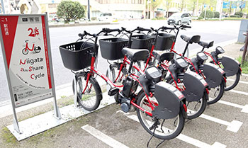 新潟駅前通のポート