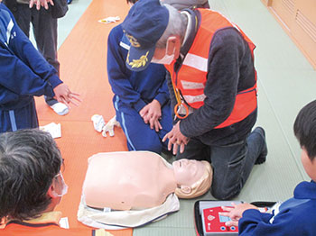 地域防災力育成事業　イメージ