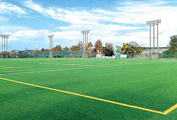 鳥屋野運動公園球技場　風景