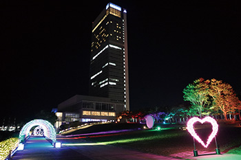 光の架け橋2026　風景