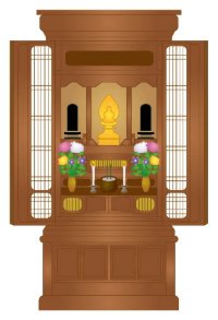 お盆イメージ（仏壇）