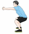 運動のイメージイラスト