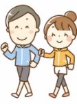 ウォーキングのイラスト