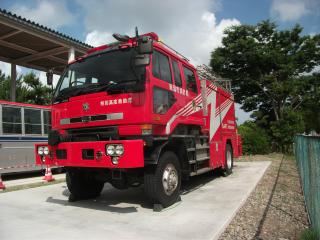 鳥屋野交通公園－消防車