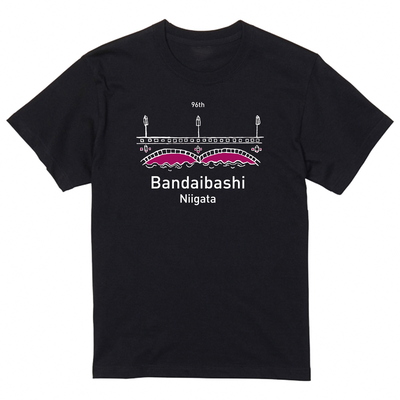 2025萬代橋Tシャツ（ブラック）1