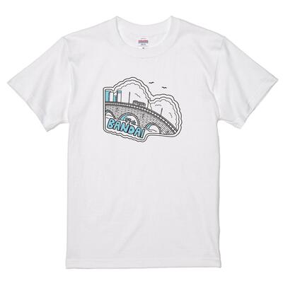2026萬代橋Tシャツ（ホワイト）1