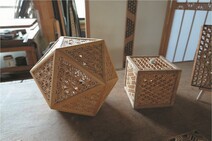組子細工の作品の画像