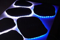 光学技術を用いた作品の写真