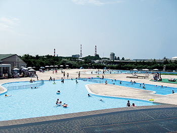 山の下海浜公園プール