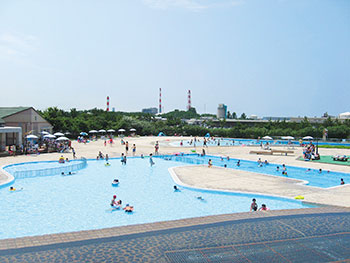 山の下海浜公園プール