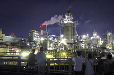 新潟東区工場夜景イメージ